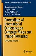 E-Book (pdf) Proceedings of International Conference on Computer Vision and Image Processing von 