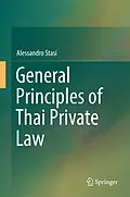 E-Book (pdf) General Principles of Thai Private Law von Alessandro Stasi