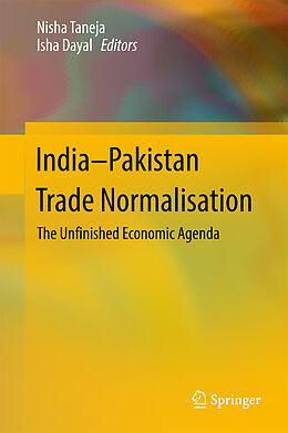 Livre Relié India-Pakistan Trade Normalisation de 