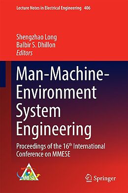 E-Book (pdf) Man-Machine-Environment System Engineering von 