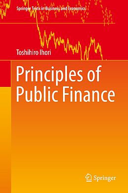 eBook (pdf) Principles of Public Finance de Toshihiro Ihori