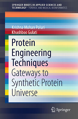 Kartonierter Einband Protein Engineering Techniques von Krishna Mohan Poluri, Khushboo Gulati