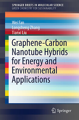 Couverture cartonnée Graphene-Carbon Nanotube Hybrids for Energy and Environmental Applications de Wei Fan, Longsheng Zhang, Tianxi Liu