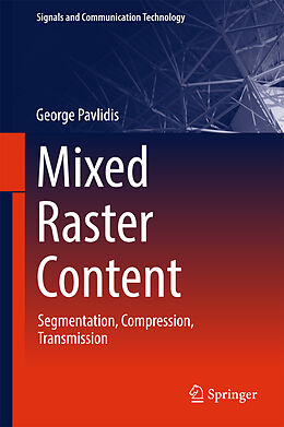 Livre Relié Mixed Raster Content de George Pavlidis