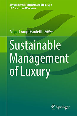 Livre Relié Sustainable Management of Luxury de 