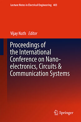 Fester Einband Proceedings of the International Conference on Nano-electronics, Circuits & Communication Systems von 