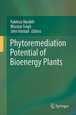 Livre Relié Phytoremediation Potential of Bioenergy Plants de 