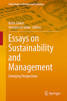 Fester Einband Essays on Sustainability and Management von 