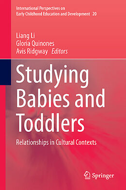 Livre Relié Studying Babies and Toddlers de 