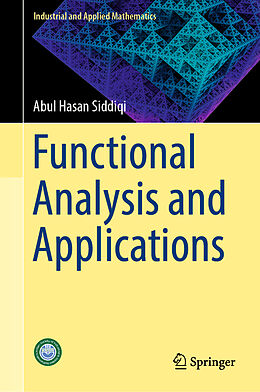 Livre Relié Functional Analysis and Applications de Abul Hasan Siddiqi