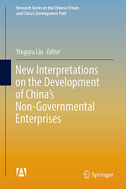 Livre Relié New Interpretations on the Development of China s Non-Governmental Enterprises de 