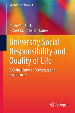 eBook (pdf) University Social Responsibility and Quality of Life de 