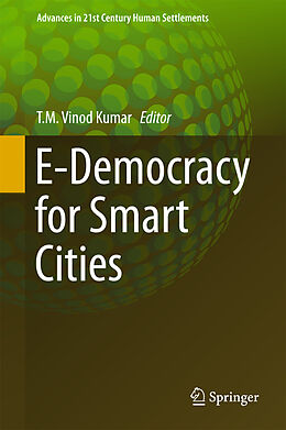 Livre Relié E-Democracy for Smart Cities de 