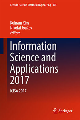 Fester Einband Information Science and Applications 2017 von 