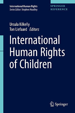 Livre Relié International Human Rights of Children de 