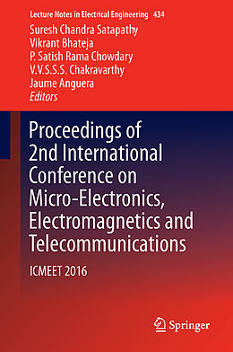 Fester Einband Proceedings of 2nd International Conference on Micro-Electronics, Electromagnetics and Telecommunications von 
