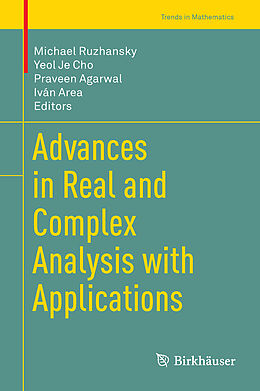 Fester Einband Advances in Real and Complex Analysis with Applications von 