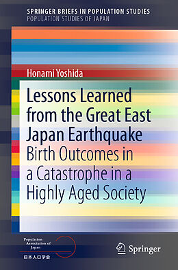 Couverture cartonnée Lessons Learned from the Great East Japan Earthquake de Honami Yoshida