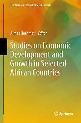 Livre Relié Studies on Economic Development and Growth in Selected African Countries de 