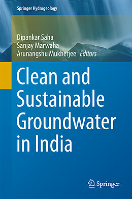 Livre Relié Clean and Sustainable Groundwater in India de 