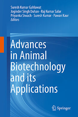 Livre Relié Advances in Animal Biotechnology and its Applications de 