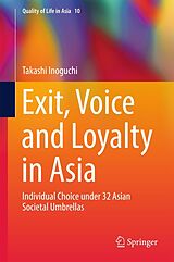 eBook (pdf) Exit, Voice and Loyalty in Asia de Takashi Inoguchi