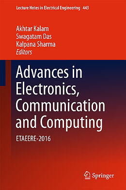 Fester Einband Advances in Electronics, Communication and Computing von 