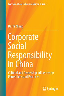 Livre Relié Corporate Social Responsibility in China de Dashi Zhang