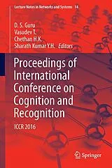 Fester Einband Proceedings of International Conference on Cognition and Recognition von 