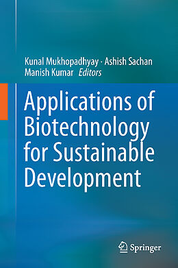 Livre Relié Applications of Biotechnology for Sustainable Development de 