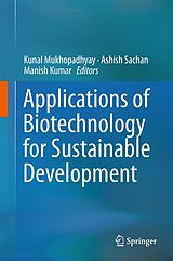 eBook (pdf) Applications of Biotechnology for Sustainable Development de 