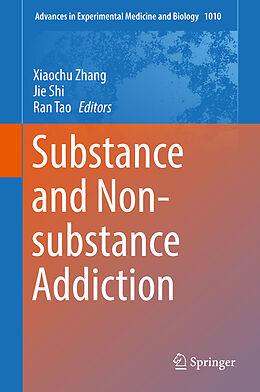 Fester Einband Substance and Non-substance Addiction von 