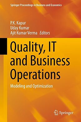 eBook (pdf) Quality, IT and Business Operations de 