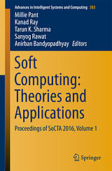 Couverture cartonnée Soft Computing: Theories and Applications de 