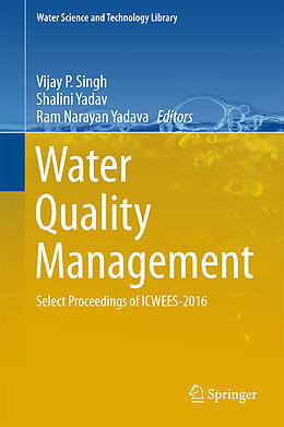 Livre Relié Water Quality Management de 