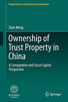 Livre Relié Ownership of Trust Property in China de Zhen Meng