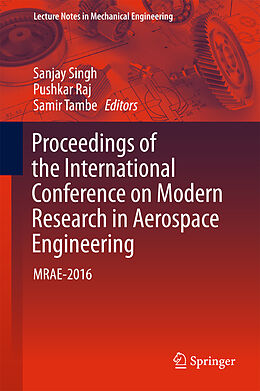 E-Book (pdf) Proceedings of the International Conference on Modern Research in Aerospace Engineering von 