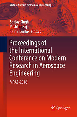 eBook (pdf) Proceedings of the International Conference on Modern Research in Aerospace Engineering de 