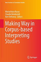 eBook (pdf) Making Way in Corpus-based Interpreting Studies de 