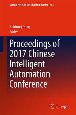 Fester Einband Proceedings of 2017 Chinese Intelligent Automation Conference von 
