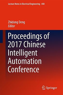 E-Book (pdf) Proceedings of 2017 Chinese Intelligent Automation Conference von 