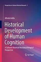 eBook (pdf) Historical Development of Human Cognition de Alfredo Ardila