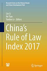 eBook (pdf) China's Rule of Law Index 2017 de 