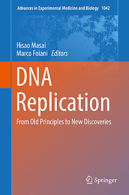 Fester Einband DNA Replication von 