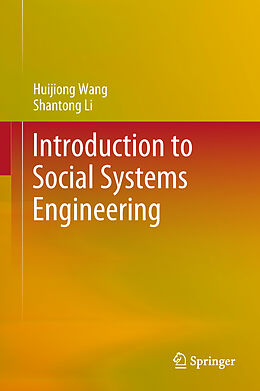 Livre Relié Introduction to Social Systems Engineering de Shantong Li, Huijiong Wang