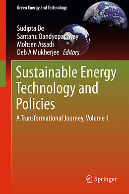 Livre Relié Sustainable Energy Technology and Policies de 