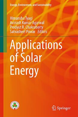 Livre Relié Applications of Solar Energy de 