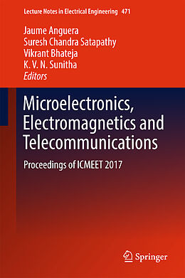 Fester Einband Microelectronics, Electromagnetics and Telecommunications von 