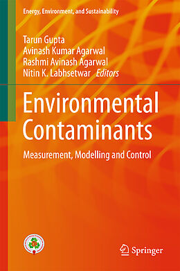 Livre Relié Environmental Contaminants de 