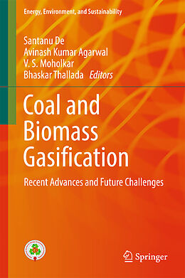 Livre Relié Coal and Biomass Gasification de 